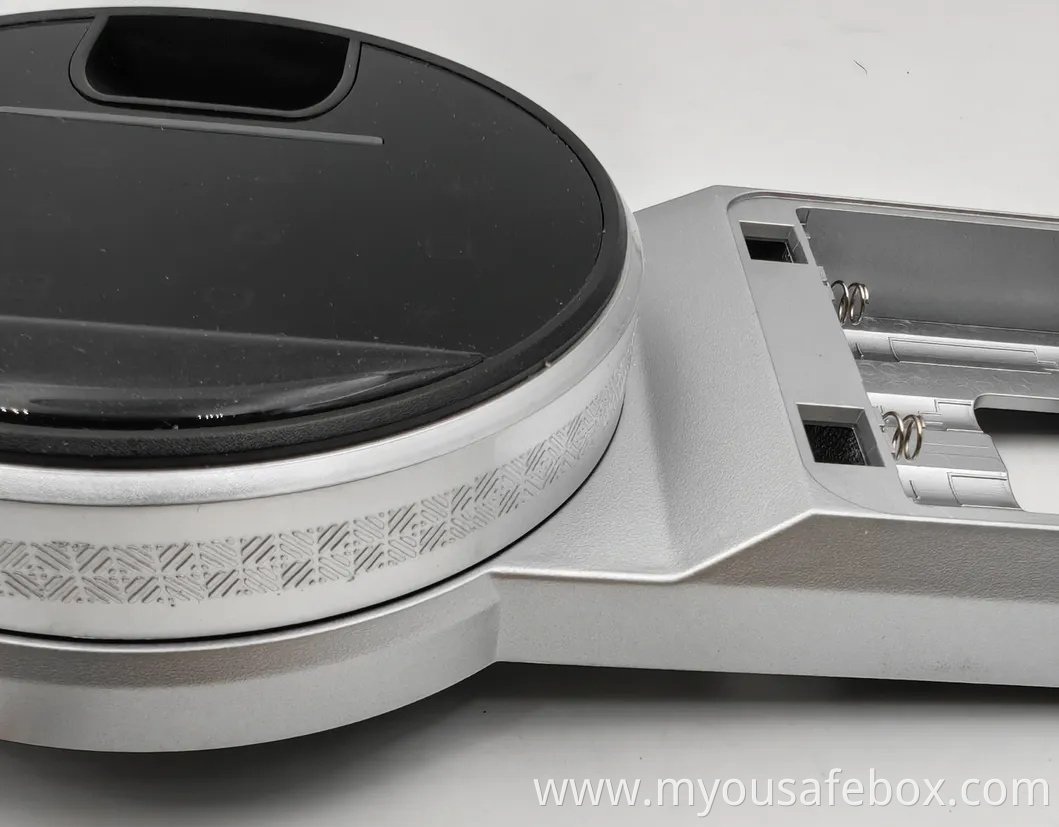 Electronic Lock for Fireproof Safe with Fingerprint Touch and External Power Supply